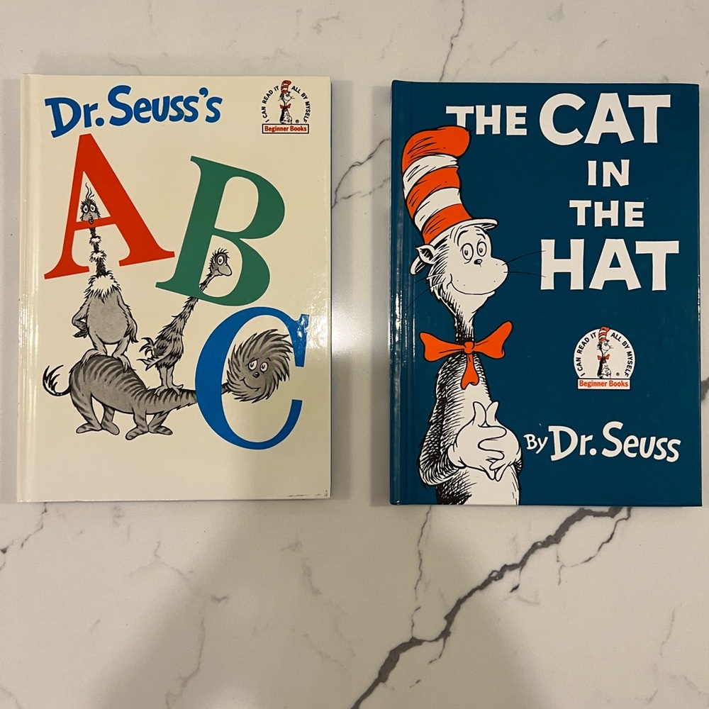 Dr. Seuss’s ABC & The Cat in the Hat – 2 Classic Children’s Books Set